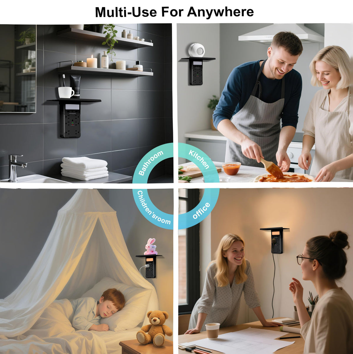 shiningwell removable shelf detached showing easy cleaning and flexibility