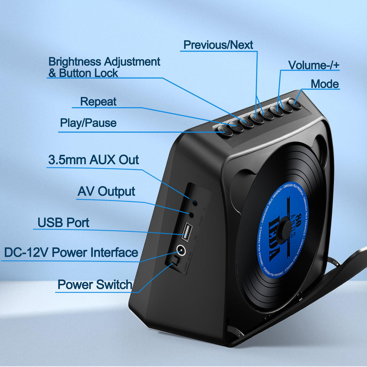 SHIWAKOTO remote control enabling easy operation from a distance.
