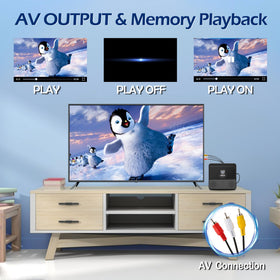 SHIWAKOTO USB playback demonstrating direct media access from a flash drive.