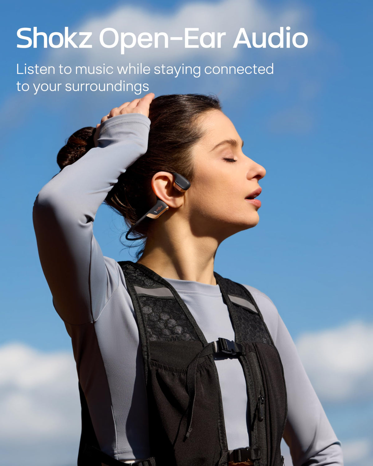 SHOKZ audio EQ modes Classic and Volume Boost for personalized sound.