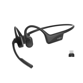 SHOKZ OpenComm2 UC open-ear design for all-day comfort during calls