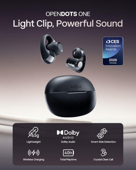 SHOKZ OpenDots bassphere-dolby-audio delivers rich sound in a compact form