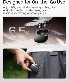 SHOKZ OpenDots IP54 water resistance protects against splashes during workouts