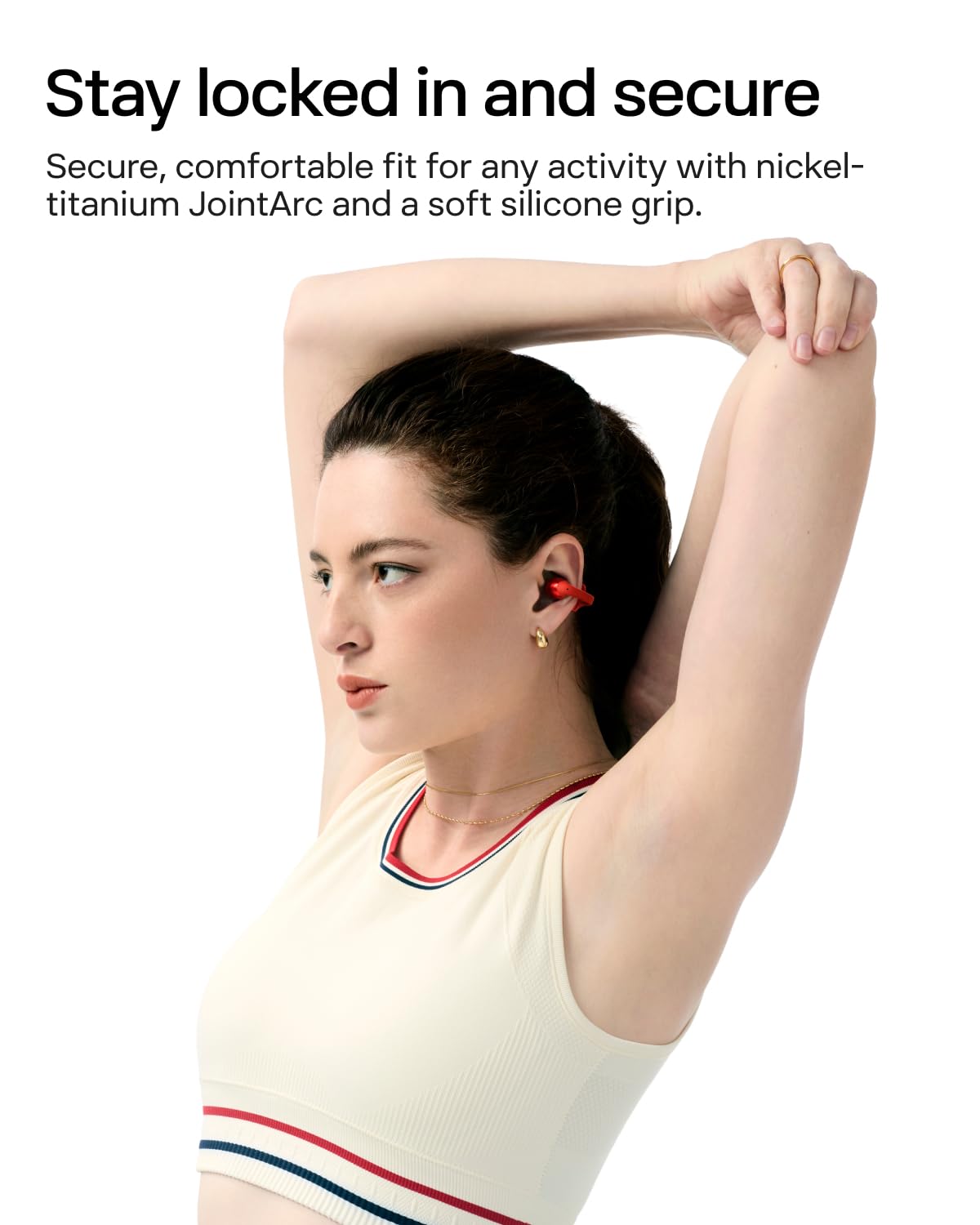 SHOKZ OpenDots ONE Dolby Audio with Bassphere for rich sound