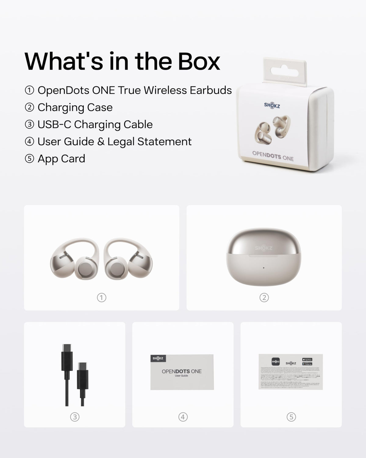 SHOKZ OpenDots One multipoint pairing for easy device switching.