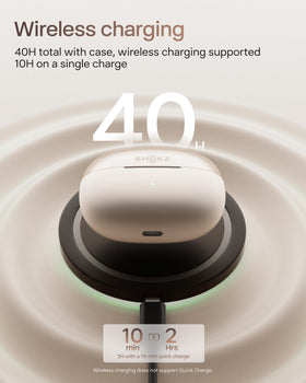 SHOKZ OpenDots One ultra-light 6.5g earbud for comfort.