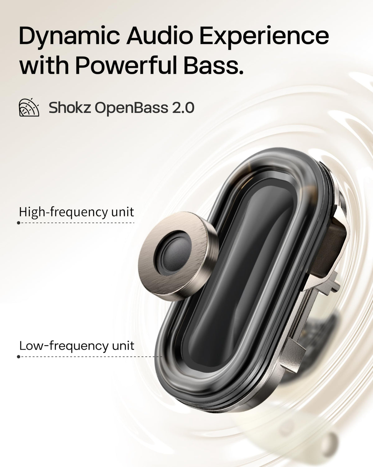 SHOKZ OpenFit 2 IP55-rated protection for sweat and rain during workouts.