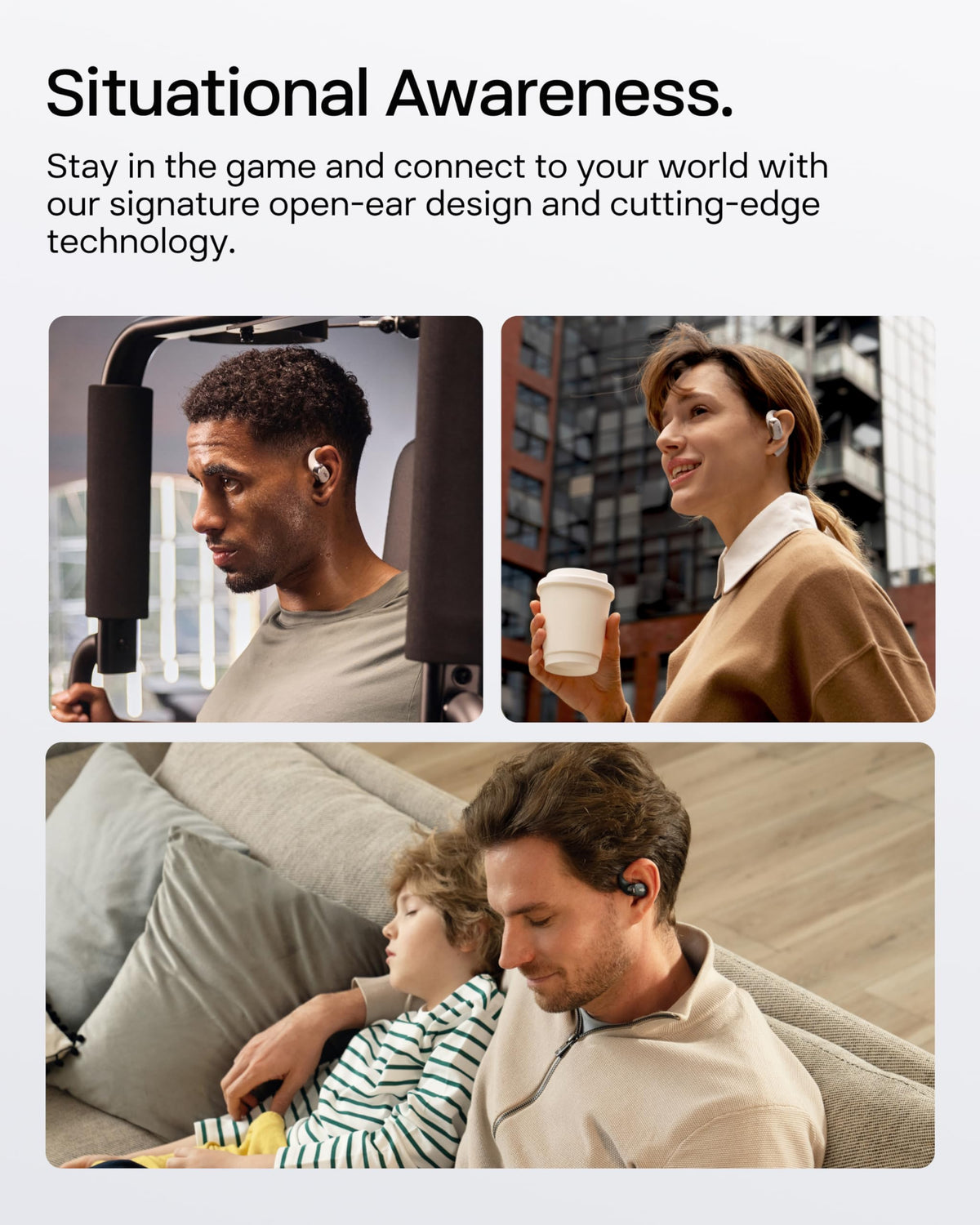 SHOKZ OpenFit 2+ quick charge image offering 2 hours of playback from 10 minutes
