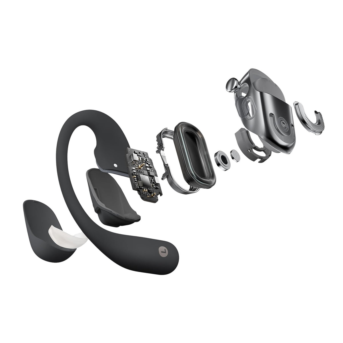 SHOKZ OpenFit 2+ headphones during a workout to stay aware and motivated.