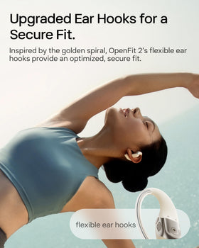 SHOKZ OpenFit 2 USB-C cable for fast recharging and quick boosts.