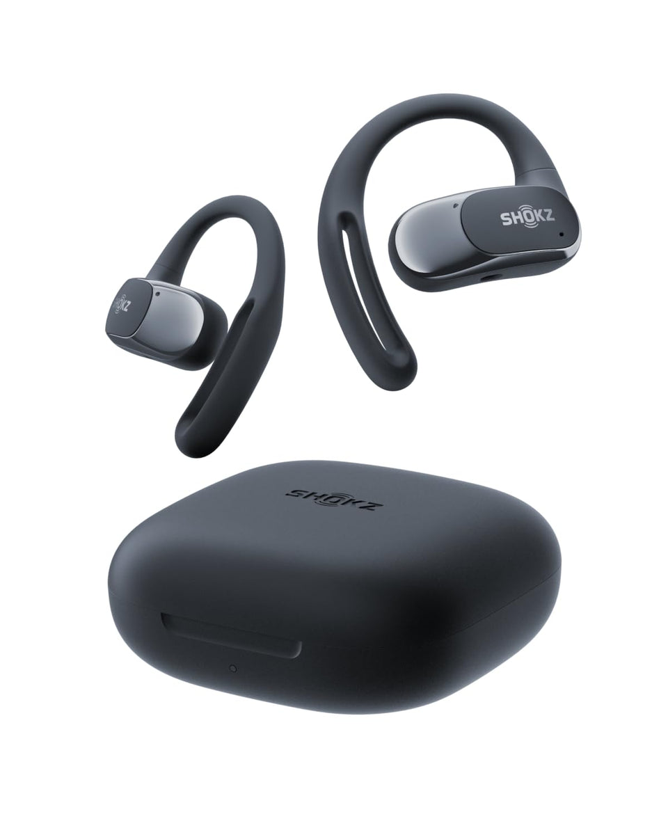 SHOKZ OpenFit Air secure earhooks provide a stable fit during workouts.