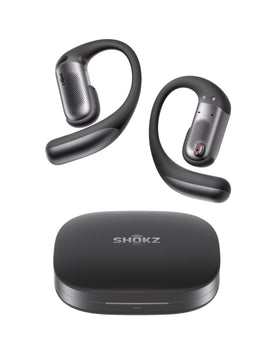 SHOKZ OpenFit Pro close-up shows balanced Dolby Atmos audio for rich detail.