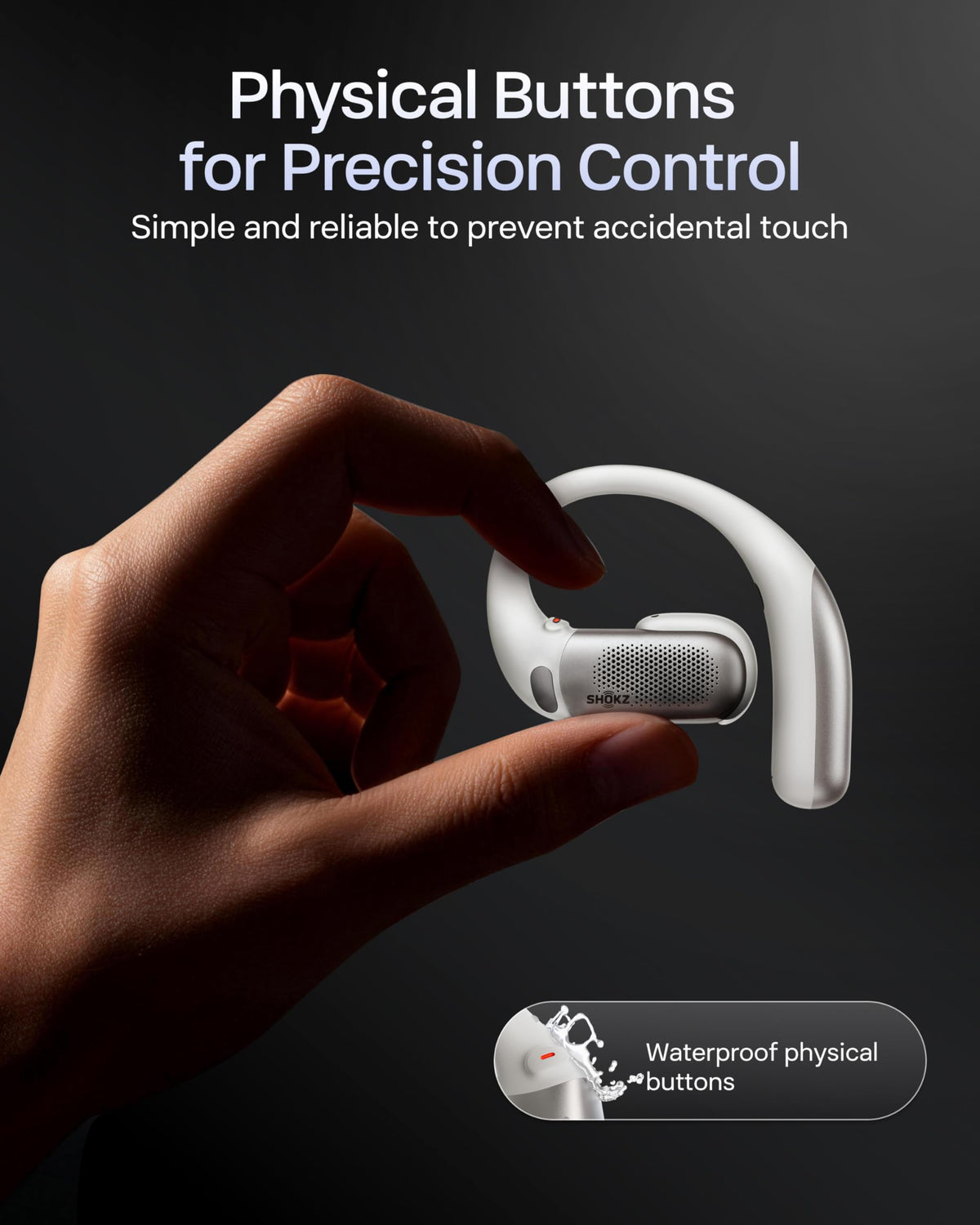 SHOKZ OpenFit Pro multipoint pairing for easy device switching.