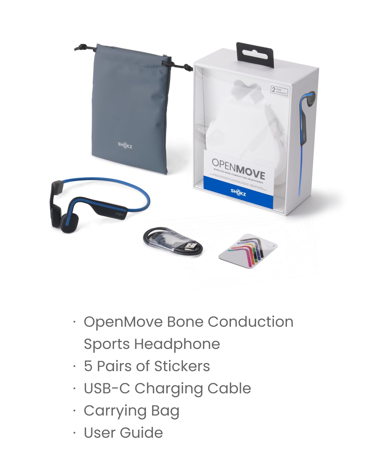 SHOKZ OpenMove compatible with Android and iOS devices.