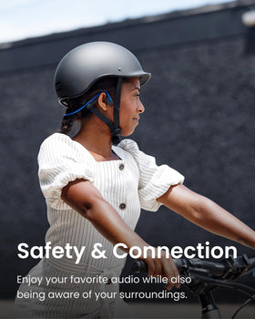SHOKZ OpenMove during daily commute delivering clear calls.