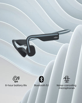 SHOKZ OpenMove USB-C charging for fast convenient power