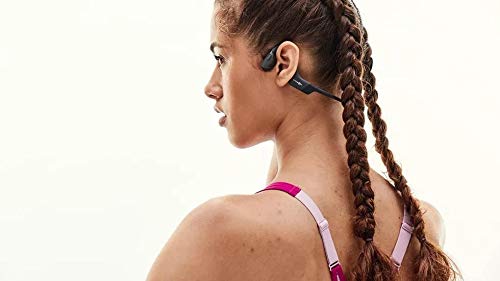 Shokz OpenRun lightweight design for all-day comfort during runs.
