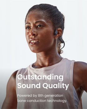 SHOKZ OpenRun Mini built-in microphone enables hands-free calls during workouts