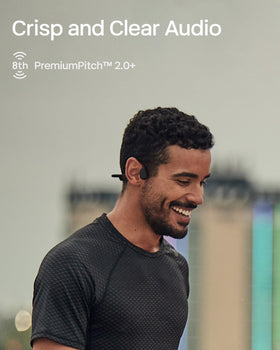 SHOKZ OpenRun Mini hair band included for secure fit.