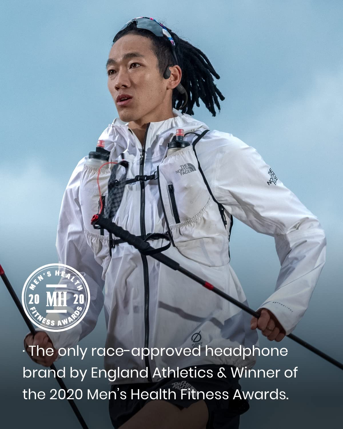 SHOKZ OpenRun Mini lightweight wraparound frame for all-day comfort.