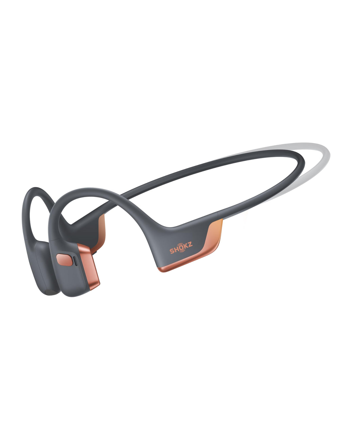 SHOKZ OpenRun Pro 2 Mini rose gold edition, compact design for gym sessions.