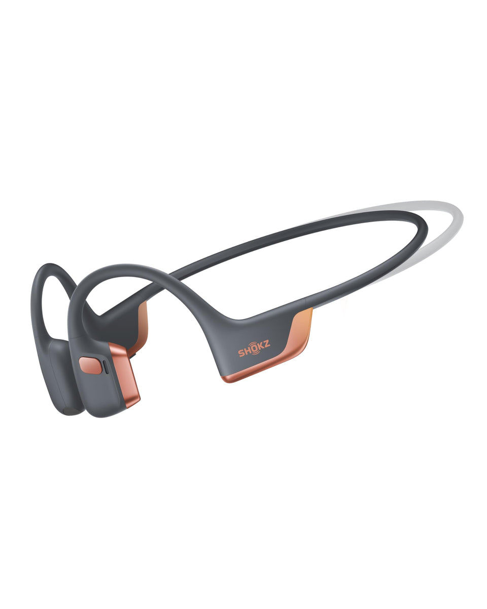 SHOKZ OpenRun Pro 2 Mini rose gold edition, compact design for gym sessions.