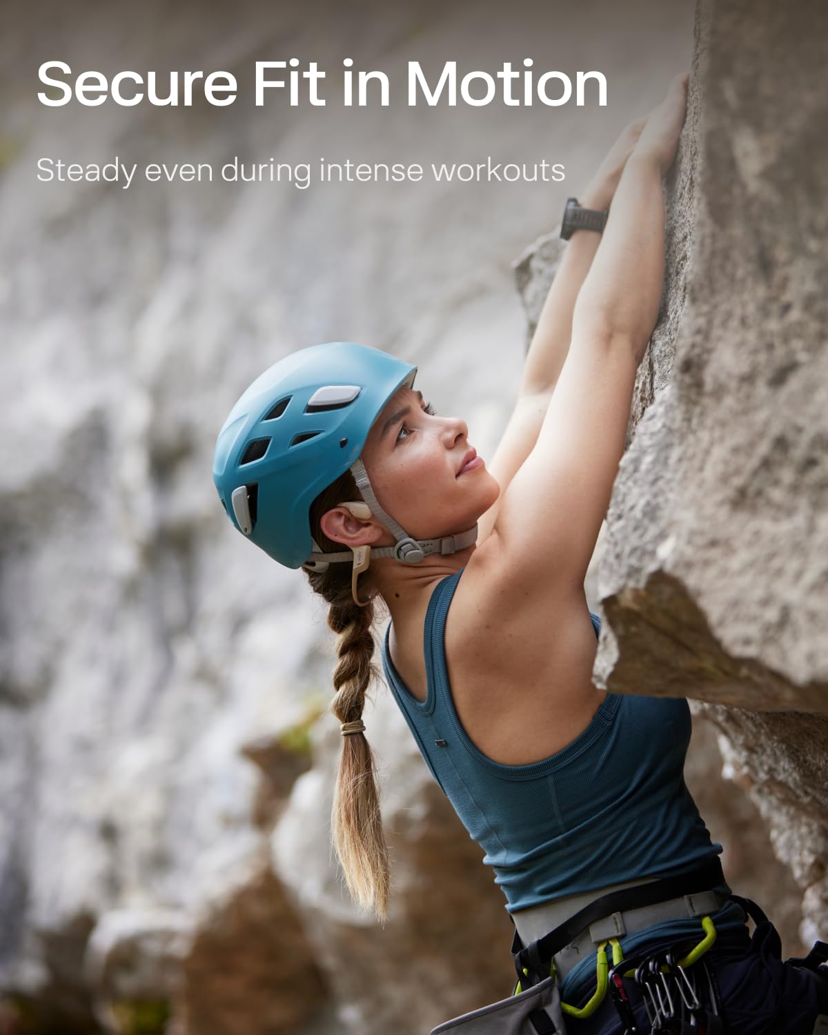 SHOKZ OpenRun Pro 10-hour battery for long sessions.