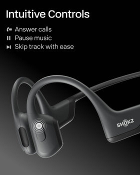 SHOKZ OpenRun Pro built-in mic for hands-free calls during activity