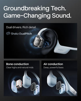 SHOKZ OpenRun Pro dedicated EQ modes customize listening in loud environments.
