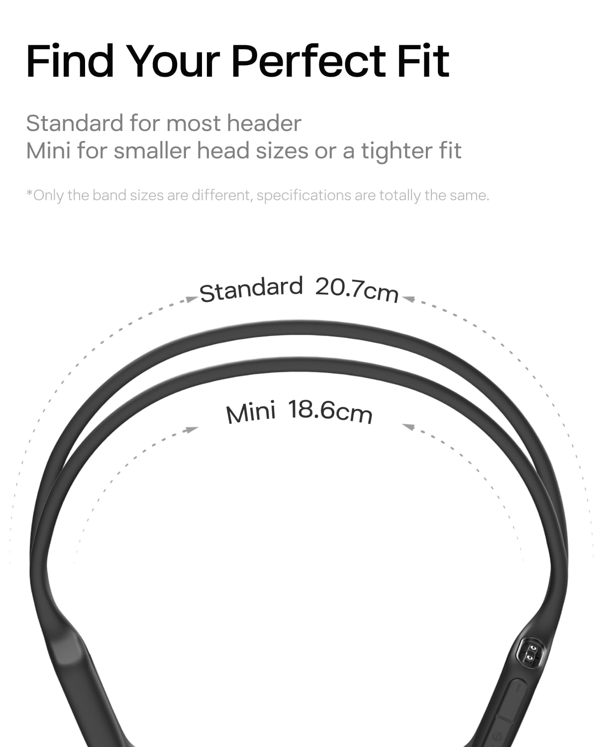 SHOKZ OpenRun Pro hair band included for secure, adjustable fit