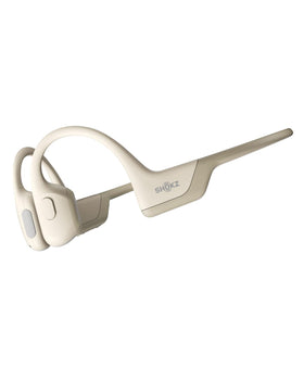 SHOKZ OpenRun Pro headband on for secure, comfortable workouts.