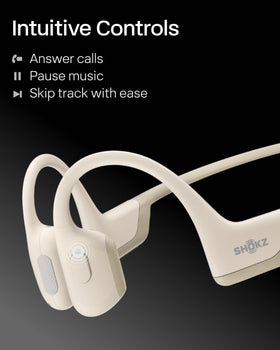 SHOKZ OpenRun Pro magnetic induction simplifies quick pairing.