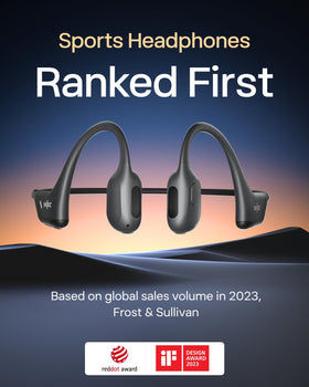 SHOKZ OpenRun Pro Mini bone-conduction audio for immersive sound on the move.