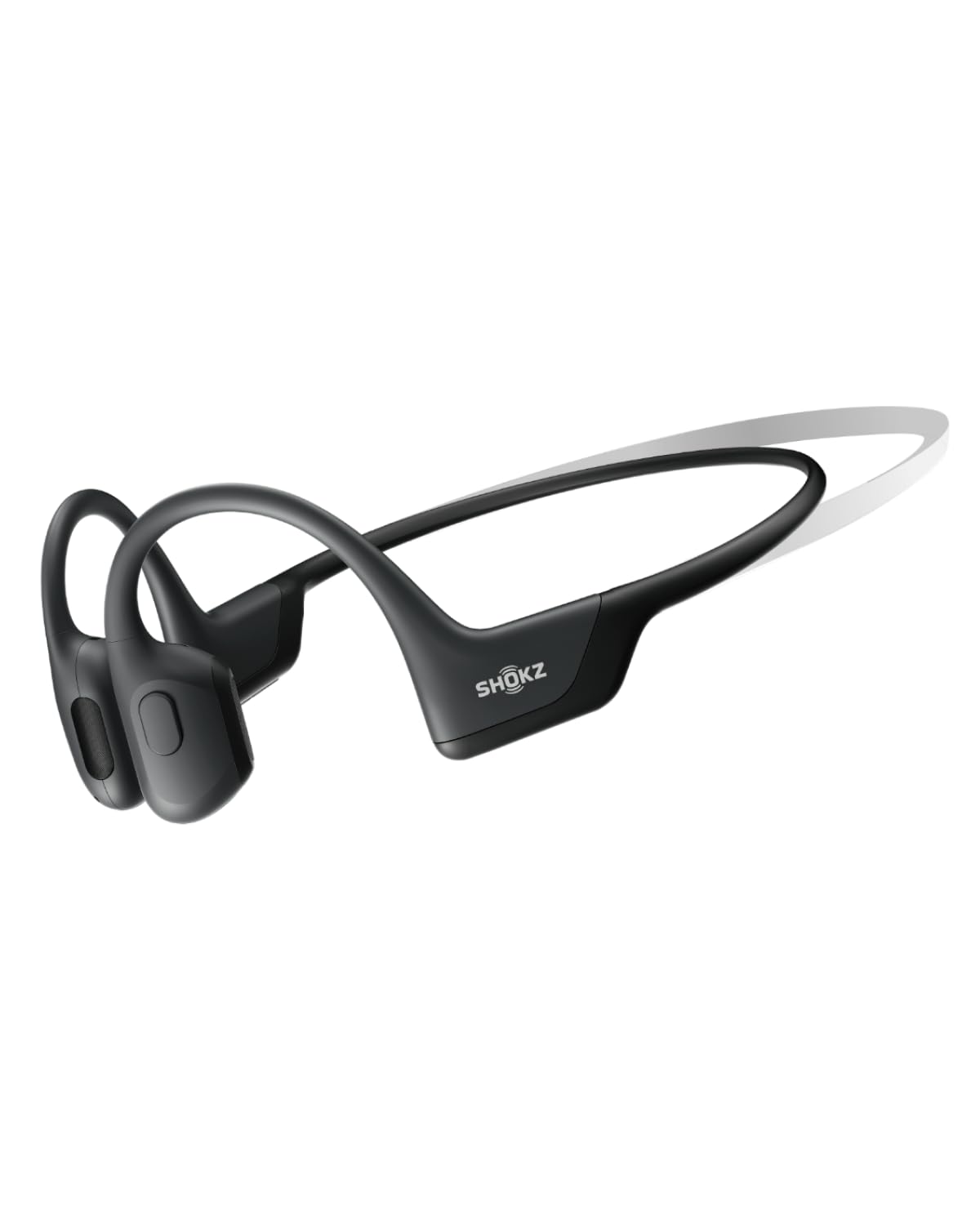 SHOKZ OpenRun Pro Mini with open-ear design for safer, connected workouts.