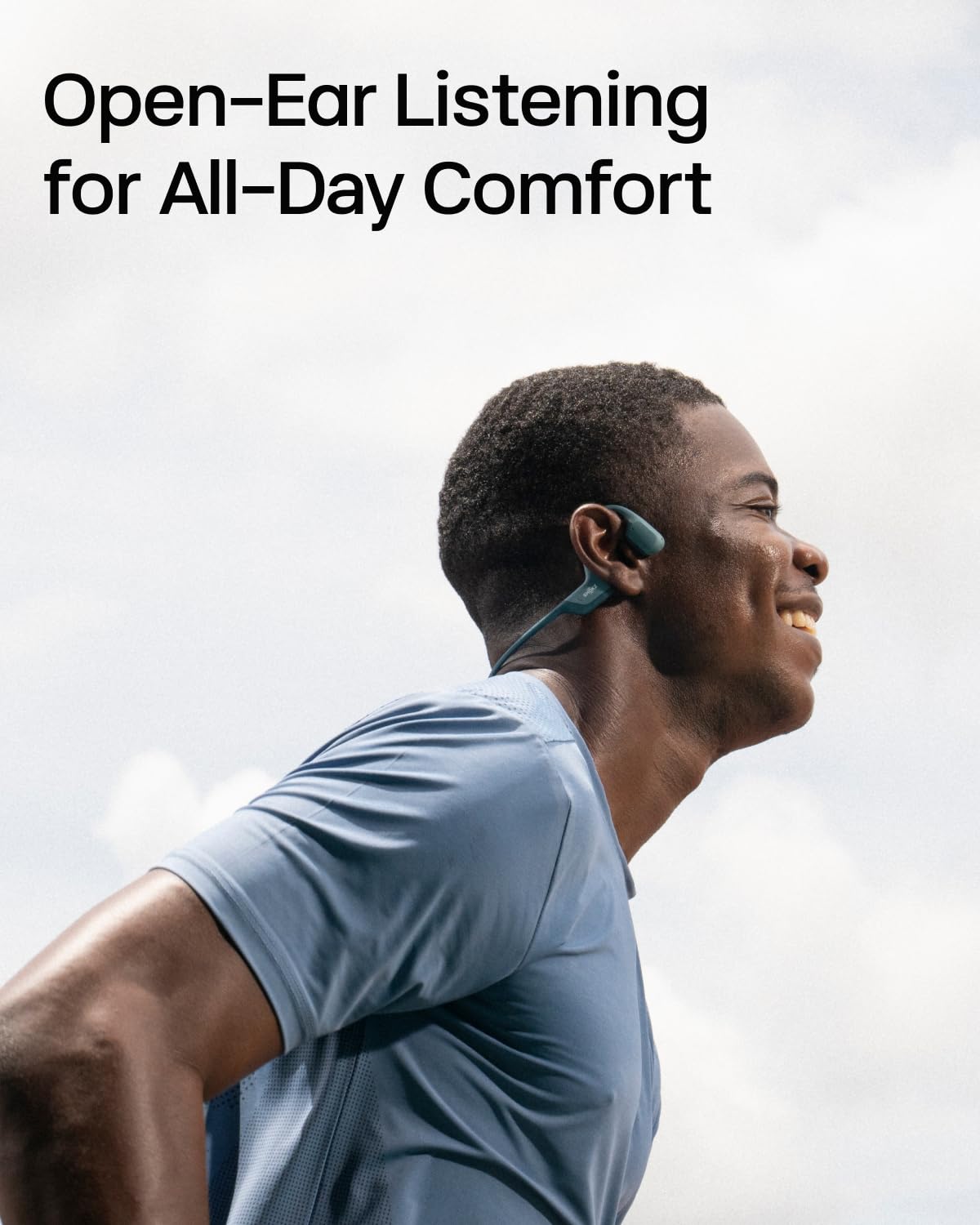 SHOKZ OpenRun Pro sweat-resistant materials support intense training sessions.