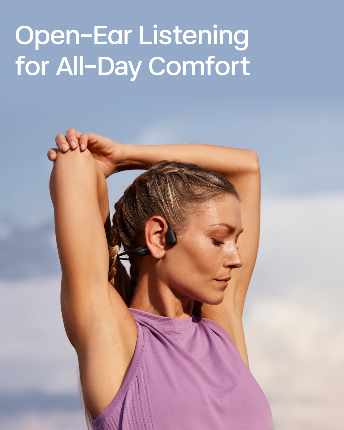 SHOKZ OpenRun Pro TurboPitch sound highlights bass and volume during workouts
