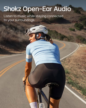 SHOKZ OpenRun Pro volume boost mode enhances clarity outdoors.
