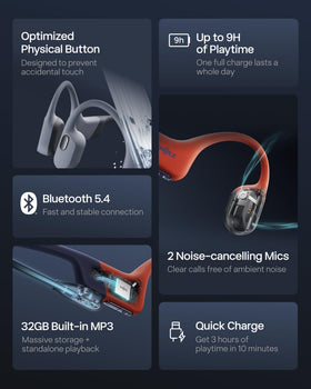 SHOKZ OpenSwim Pro land Bluetooth streaming for on-the-go listening