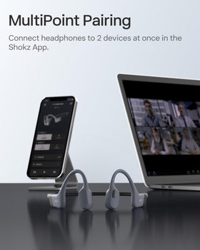 SHOKZ OpenSwim Pro magnetic induction aids quick pairing and clear calls.