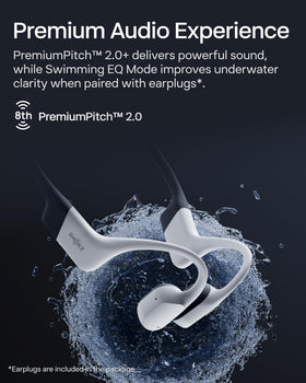 SHOKZ OpenSwim Pro magnetic induction supports stable pairing and clear calls