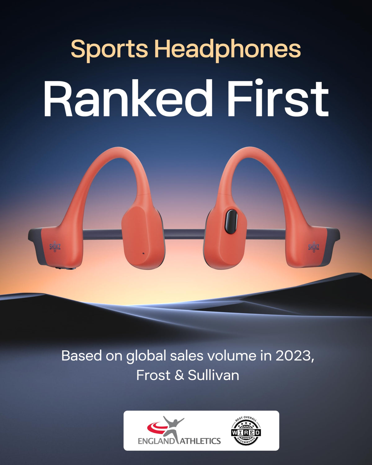 SHOKZ OpenSwim Pro MP3 mode stores up to 8,000 songs for swimming