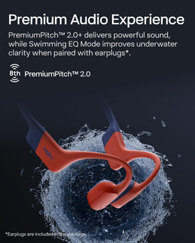 SHOKZ OpenSwim Pro waterproof swimming usage during training