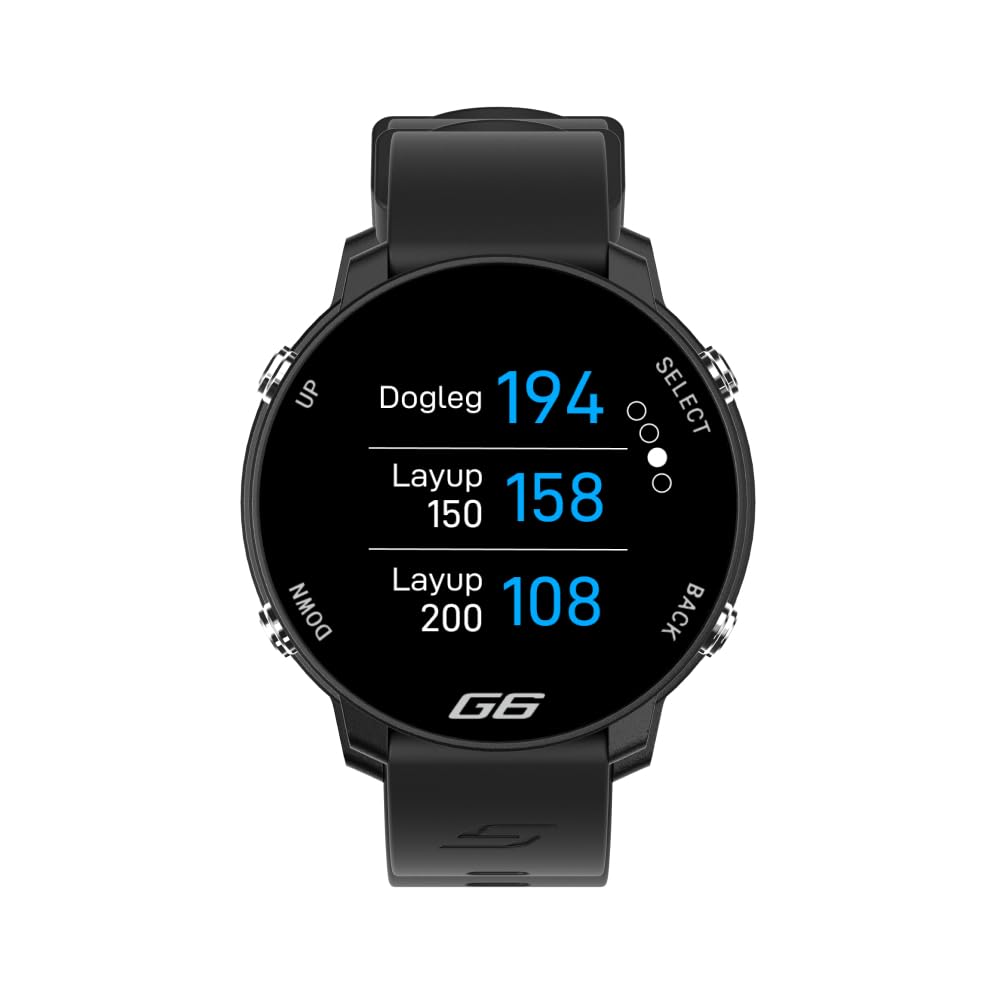 Shot Scope G6 preloaded 38,000 courses worldwide for global play