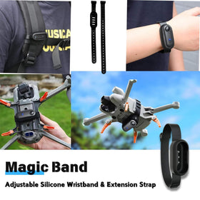 SHPTDJTIC Magnetic clip keeps the camera secure during dynamic activities