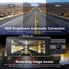 SHRINLUCK cyclic recording maintains continuous video with seamless overwrite.
