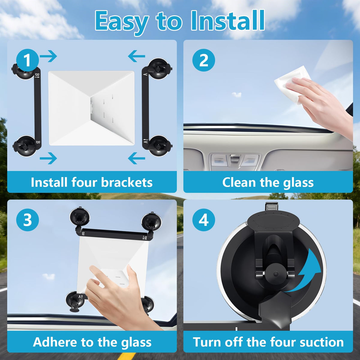 Shruy packed kit with included parts showing ready-to-install convenience benefit