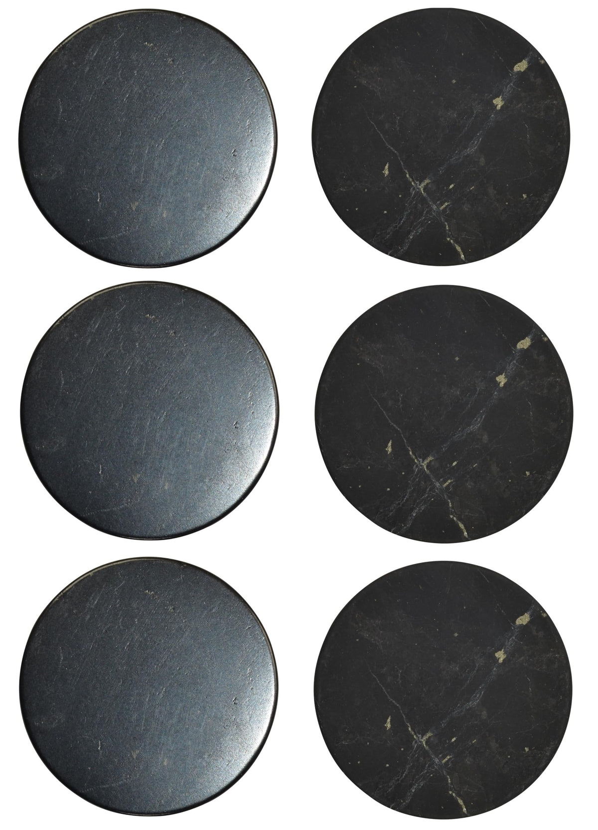 Shungite World front view of 6pcs packaging showing set and benefits