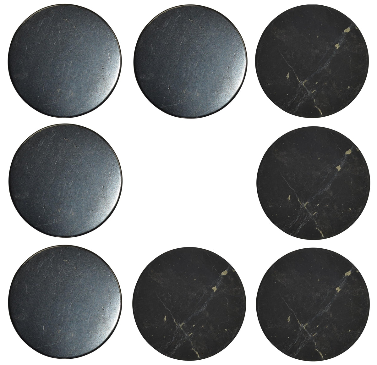 Shungite World front packaging showing the 8 sticker set and contents benefit portability
