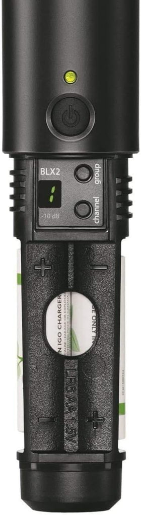 Shure AA batteries for long-lasting power on the go.