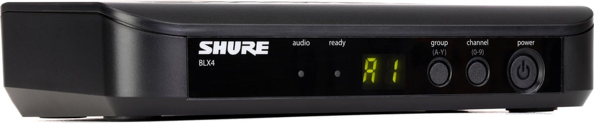 Shure BLX4 antenna diversity improving reception during live shows